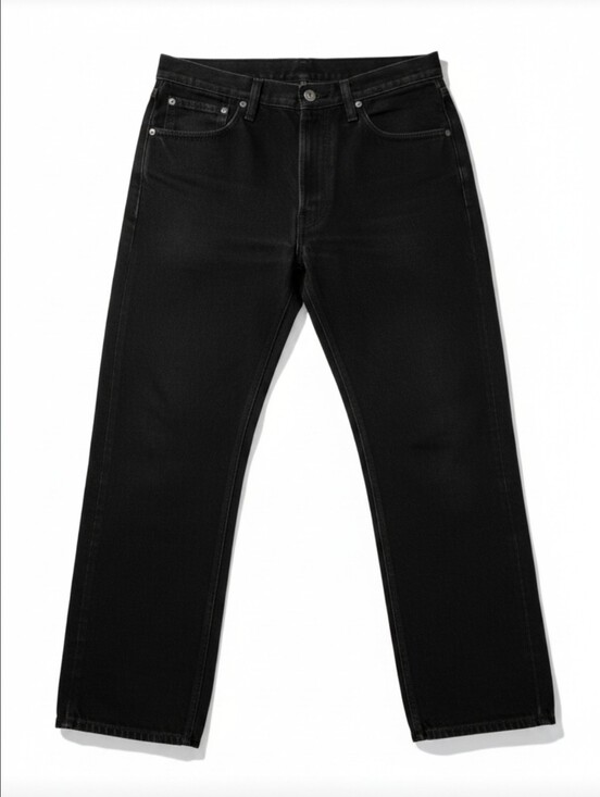 Rustler Other - Rustler by Wrangler Men Black Regular Fit Straight Leg Jeans 34x29 Workwear